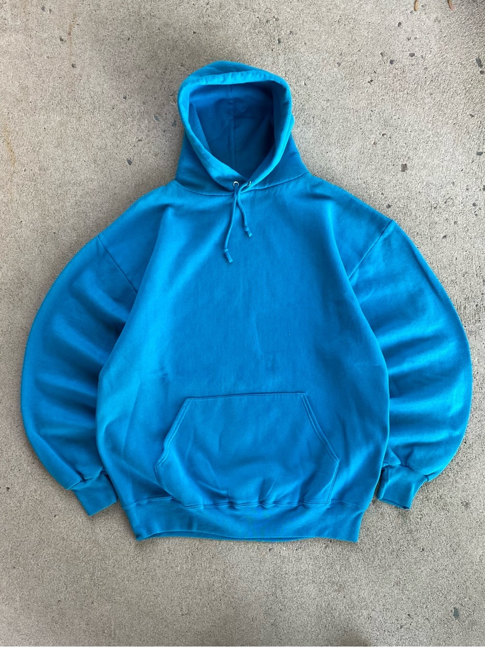 Jerzees Bright Blue Pullover Hoodie